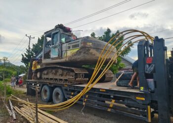 Polisi Kembali Amankan Ekskavator di Lokasi PETI, Dua Unit di Wilayah Taluditi 