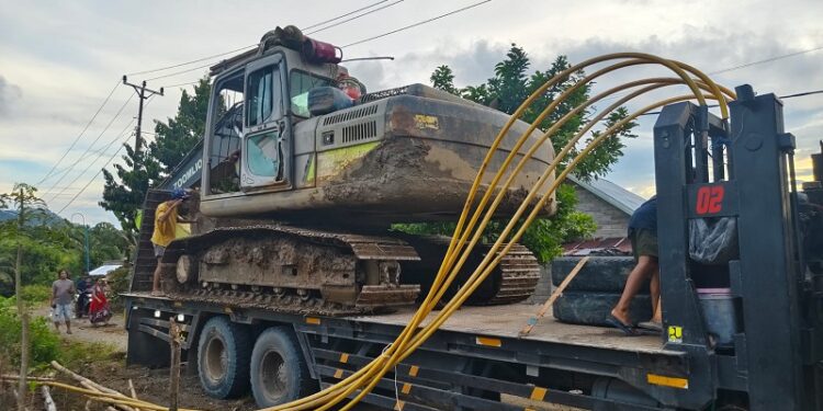 Polisi Kembali Amankan Ekskavator di Lokasi PETI, Dua Unit di Wilayah Taluditi 