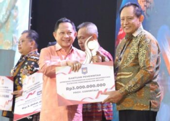 Dinilai Sukses Kendalikan Inflasi, Kemendari Suntik Pemprov Gorontalo Rp 3 Miliar