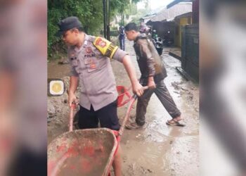 Jembatan Dusun Hungayo Tak Mampu Tampung Luapan Air, 14 Rumah Terendam Banjir