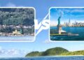 Pulau Rhun vs Pulau Manhattan.--
