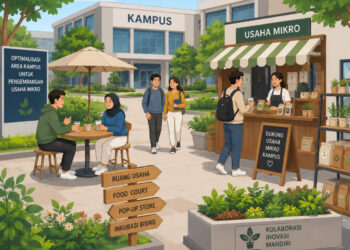 Manajemen Sarana Prasarana Berbasis Kewirausahaan: Optimalisasi Area Kampus untuk Pengembangan Usaha Mikro