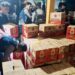 Puluhan karton miras jenis bir bintang diamankan polisi saat operasi pekat otanahan 2026.