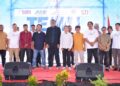 Pelantikan pengurus AMSI Wilayah Gorontalo periode 2026–2030 oleh Ketua Umum AMSI Pusat melalui Anggota Bidang Advokasi dan Regulasi Media, Agoes Perdana. (F. Istimewa)
