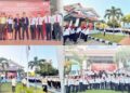 KOMITMEN MELAYANI : Insan BRILian BRI Branch Office (BO) Gorontalo menggelar upacara peringatan Hari Lahir Pancasila, berlangsung di halaman kantor BRI BO Gorontalo, Senin (1/6). (Foto: dok-bri)