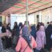 Suasana pelaksanaan Pasar Murah Non Subsidi yang digelar Dinas Perdagin Kota Gorontalo.