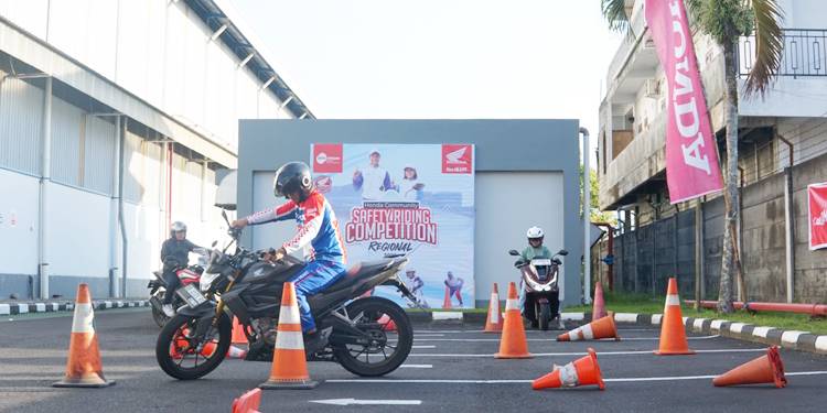 #CARI_AMAN- PT Daya Adicipta Wisesa menyeleksi peserta Regional Safety Riding Competition 2026 yang akan diikutkan pada ajang sama di tingkat nasional. (foto: dok-daw)