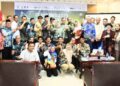 Foto bersama usai Rembug Madya KTNA di Hotel Elizabeth Limboto, Kabupaten Gorontalo, Kamis (18/6/2026). (Foto : Haris)