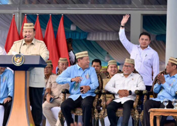 Presiden Mengabsen Menteri yang Hadir di Penas XVII, Teddy Paling Meriah, Prabowo: Baru Letkol, yang Presiden Aku