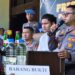 Sejumlah barang bukti miras berbagai jenis merek yang berhasil diamankan jajaran Polres Bone Bolango. Senin (8/6) (foto: Natharahman/Gorontalo Post).