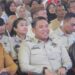 Wakil Menteri Pertanian Sudaryono bersama Gubernur Gusnar Ismail saat menghadiri Kopdar Tani dan Nelayan dalam rangkapan Penas XVII, berlangsung di auditorium kampus UG, Selasa (23/6). (foto: istimewa)
