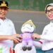 Gubernur Gusnar Ismail pada peresmian Gorontalo menjadi tuan rumah Pekan Nasional (PENAS) Petani dan Nelayan. (foto: dok-pemprov)