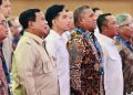 Dihadapan Para Guru Besar, Prabowo: Kemajuan Bangsa Dimulai dari Gagasan Akademisi