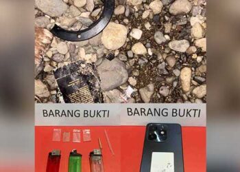 Satresnarkoba Polres Pohuwato mengamankan seorang pria berinisial LG (38), Kecamatan Popayato, yang diduga memiliki narkotika jenis sabu.