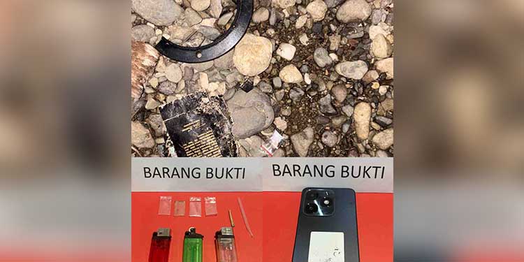 Satresnarkoba Polres Pohuwato mengamankan seorang pria berinisial LG (38), Kecamatan Popayato, yang diduga memiliki narkotika jenis sabu.