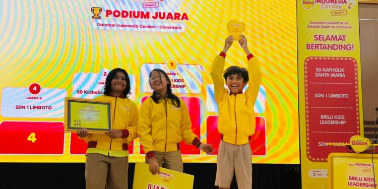Hebat! Brilli Kids Leadership Wakili Gorontalo ke Final Nasional DANCOW Indonesia Cerdas 2026