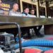 Barang bukti yang berhasil di amankan jajaran Polres Bone Bolango dilokasi tambang ilegal di Desa Bonedaa, Kecamatan Suwawa Selatan. Kabupaten Bone Bolango. Foto: Natharahman/ Gorontalo Post