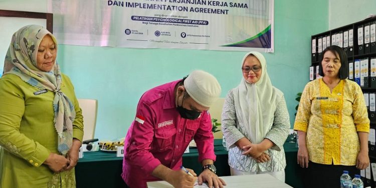 Perkuat Inovasi Pojok Kasih Sayang Puskesmas Gentuma Gandeng Prodi Psikologi UNG
