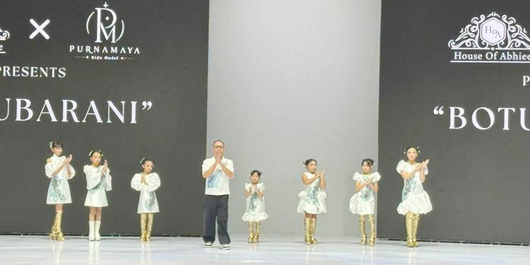 Gemes! 7 Model Cilik Gorontalo Tampilkan “Botubarani” di Indonesia Fashion Week 2026