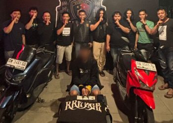 NMAX Curian Terungkap Saat Digadaikan, Tim URC Ringkus Pelaku
