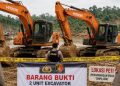 Polisi Buru Pemilik Dua Excavator