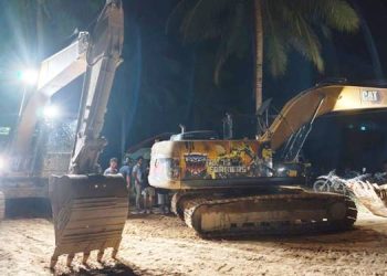 Dua Excavator Diamankan di PETI di Dengilo
