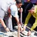 Peletakan batu pertama pembangunan Mahyani milik Oma Hano Bahu oleh Wali Kota Gorontalo, Adhan Dambea, Selasa (7/7/2026). (Foto: Prokopim)
