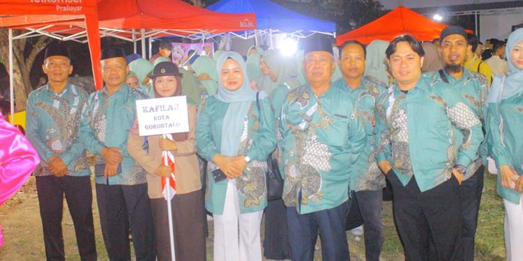 Penampilan kafilah asal Kota Gorontalo pada MTQ Tingkat Provinsi Gorontalo tahun 2026. (Foto: Kesra)