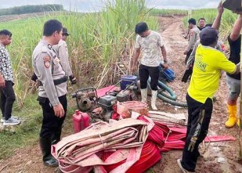 Lagi, PETI di Paguyaman Disikat, Mesin Tambang Ilegal Disita dari Lahan HGU