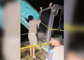 Satu alat berat jenis excavator berhasil diamankan oleh pihak Kepolisian di kawasan hutan yang ada di Desa Iloheluma, Kecamatan Patilanggio.