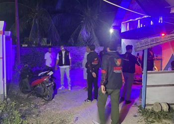 Pelaksanaan patroli dilakukan hingga dini hari oleh personel Polda Gorontalo bersama personel Polresta Gorontalo Kota.