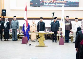Suasana pelantikan Kepala Sekolah oleh Wawali Kota Gorontalo, Indra Gobel, pekan kemarin. (Foto: Prokopim)
