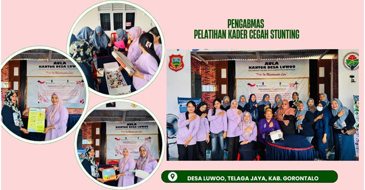 Pemberdayaan Kader Kesehatan, Tim Pengabmas Poltekkes Gorontalo Terapkan Pendekatan Family Center Care di Telaga Jaya