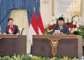 Prabowo Tunjuk Danantara Jadi Eksportir Listrik Indonesia ke Singapura, Presiden Prabowo Subianto bertemu PM Singapura. (Anisha/disway)