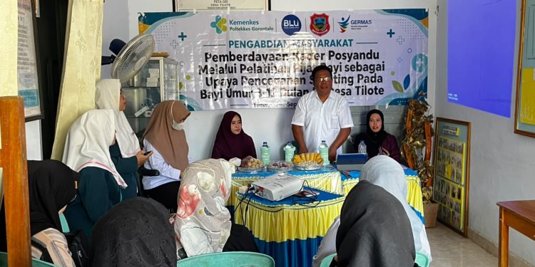 Pengabmas Poltekkes Kemenkes Gorontalo: Bekali Kader Pijat Bayi, Perkuat Edukasi Pencegahan Stunting