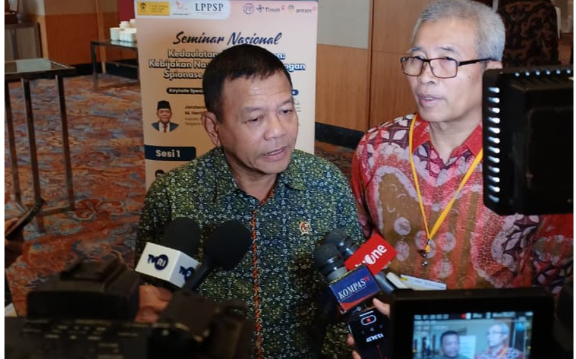 Hadiri Seminar UI, Kepala BIN Herindra Dorong Regulasi Antispionase untuk Jaga Kedaulatan