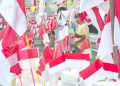 Penjual Bendera Ramai Jelang HUT Kemerdekaan RI