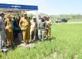 Gubernur Gorontalo Gusnar Ismail Meninjau Program Cetak Sawah Baru di Pohuwato