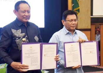 Pemprov Gorontalo dan Kejati Gorontalo Teken Nota Kesepakatan Optimalisasi PAD