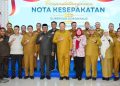 Gubernur Gusnar Ismail Melakukan Kerja Sama dengan BNN Provinsi Gorontalo