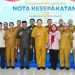 Gubernur Gusnar Ismail Melakukan Kerja Sama dengan BNN Provinsi Gorontalo
