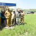 Gubernur Gorontalo Gusnar Ismail Meninjau Program Cetak Sawah Baru di Pohuwato