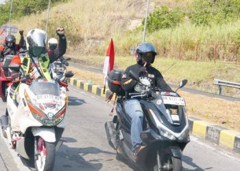 Convoy Merdeka Honda, Komunitas Honda Sulut Rayakan Kemerdekaan
