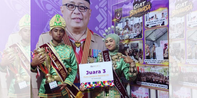Putra Putri Jamnas 2026, Pramuka Gorontalo Tembus Tiga Besar Nasional