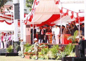 Dipimpin Wali Kota Adhan, Upacara HUT ke-81 RI Berlangsung Khidmat