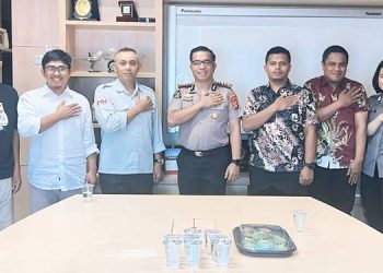 Polda-Gorontalo Post Perkuat Kemitraan