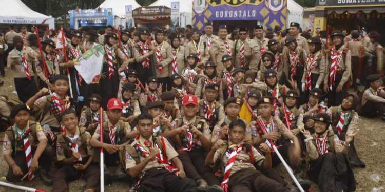 Dari Gorontalo ke Cibubur, “Torang Bekeng Bae” Jadi Karakter Pramuka di Panggung Nasional