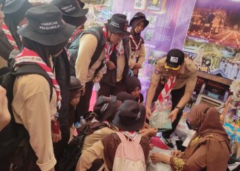 Karawo Bikin Penasaran, Stan Gorontalo Diserbu Pramuka di Jamnas XII Cibubur
