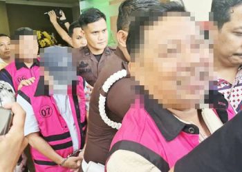 Breaking News!! Empat Tersangka Korupsi Dana Hibah KONI Gorontalo Ditahan Kejati