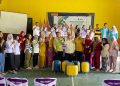 Poltekkes Gorontalo dan Warga Tinelo Olah Sampah Plastik Menjadi Furnitur Ecobrick